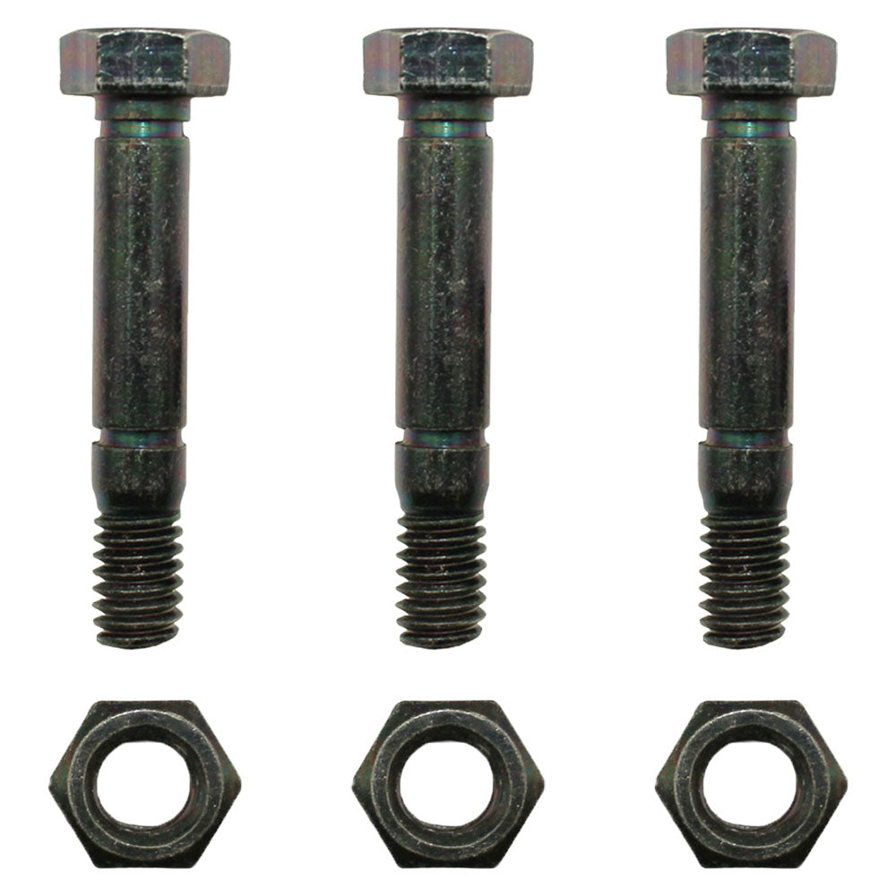 1812-9004-01 Qty 3: 2" x 5/16" Shear Pin with Nut
 Fits Stiga