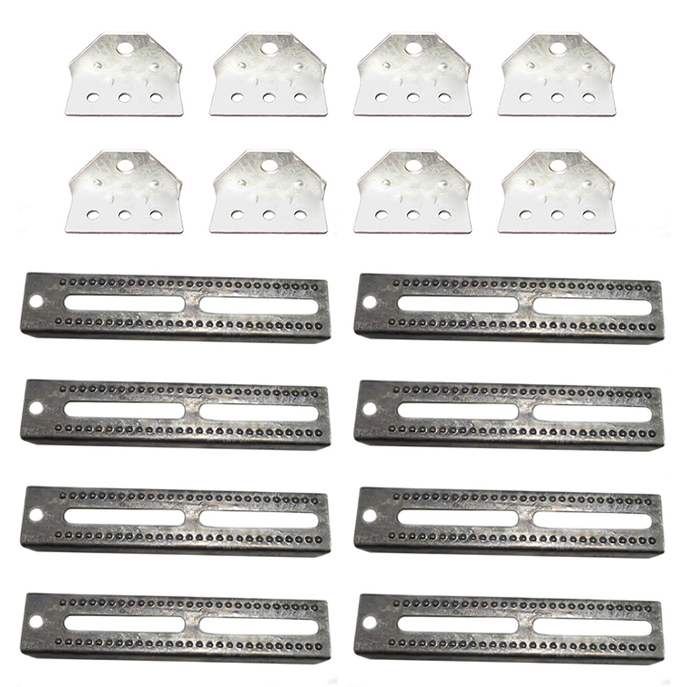 Qty 8: 12" Bunk Board Bracket Kit      Fits Universal Products
