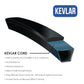 A-191378 Mower Deck Belt 5/8" Width 141" Length Fits Everride Fits Hustler