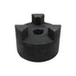 1/2" L095 L-Jaw Coupling Half - Flexible L-095 Lovejoy Martin Interchangeable
