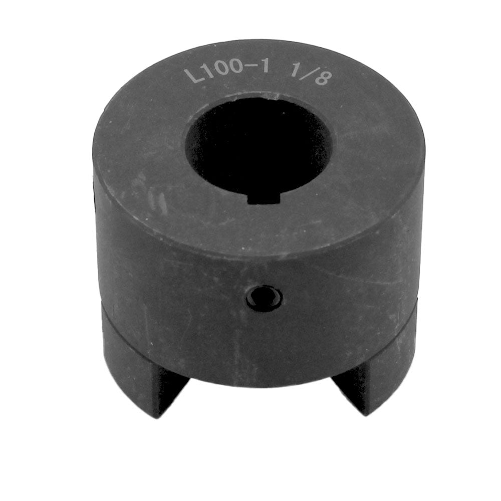 One Replacement 1-1/8" L-Jaw Coupler - L100 Series - 1/4" Keyway