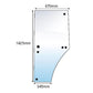Glass L169102 Fits John Deere 7530E Premium SE6010 Se6020 Se6100 Se6110 SE6120