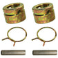 Qty 2: Draft Link Bushing Set Fits John Deere Replaces L26941