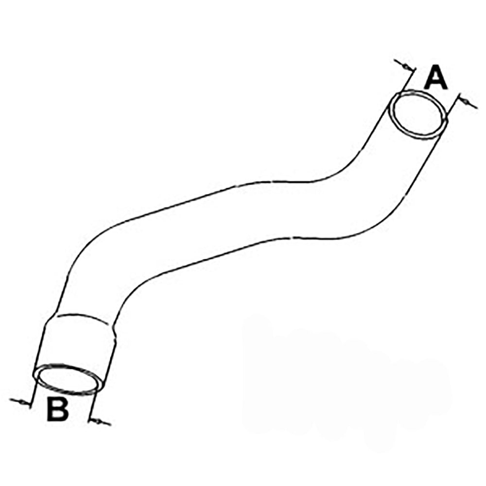 T34922 Bottom Radiator Hose Fits John Deere