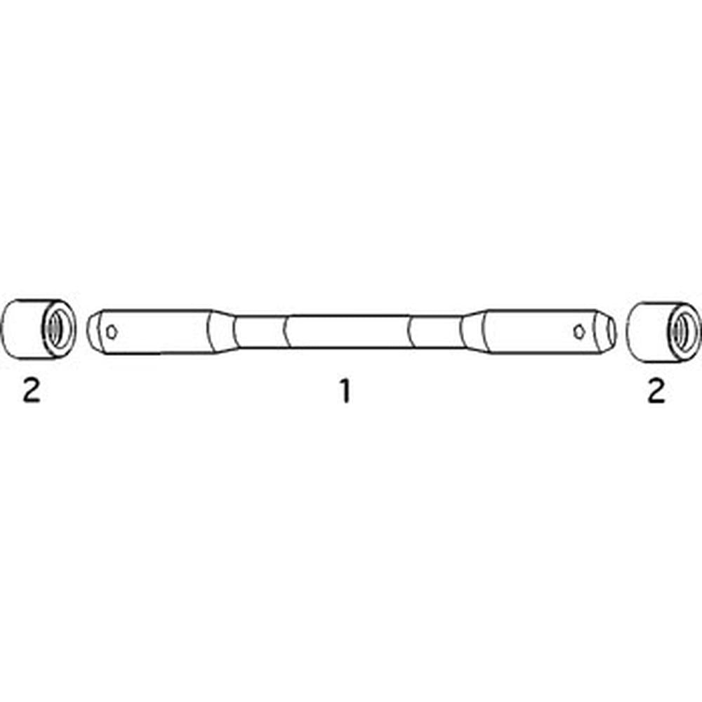 Shaft L41787 Fits John Deere 2040S 2130 2140 2155 2250 2350 2355 2450 2550 2555