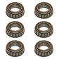 Qty 6: Taper Cones Fits Hesston Replaces 710236