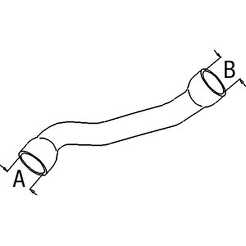 L61988 Bottom Hose Fits John Deere