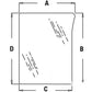 L78534 - Right Hand Front Lower Glass