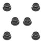 112-0347 Qty 6: (Plastic) Hex Kingpin Flanged Bushing
 Fits Toro 38" 42" Cut