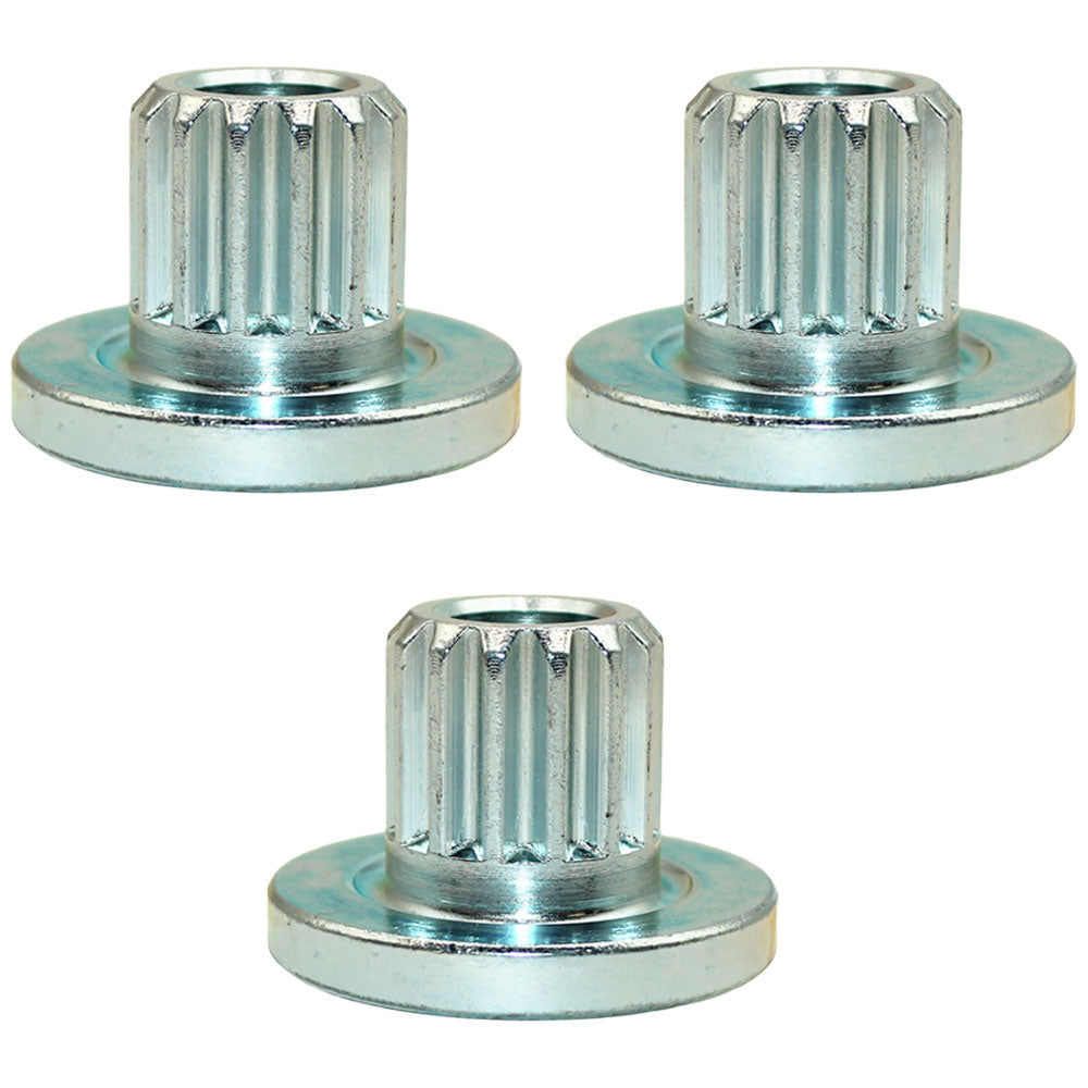 103-3037 Qty. 3: Splined Blade Bushing Fits Exmark Lazer Z Next Lazer Z