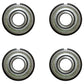 Qty 4: Ball Bearing - 5/8 x 1-9/16"
 Fits Dixon Replaces 539115982