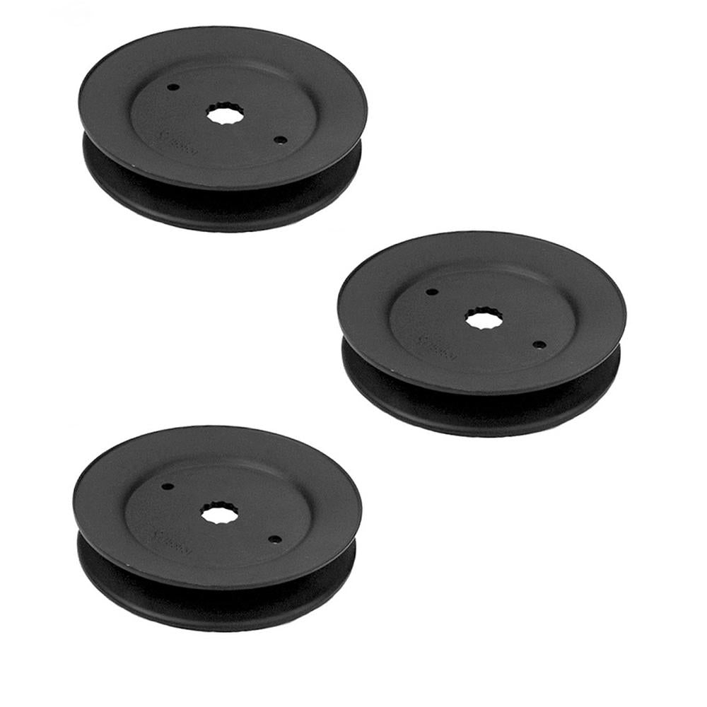Qty 3: Drive Pulleys Fits Dixon Replaces 44-370