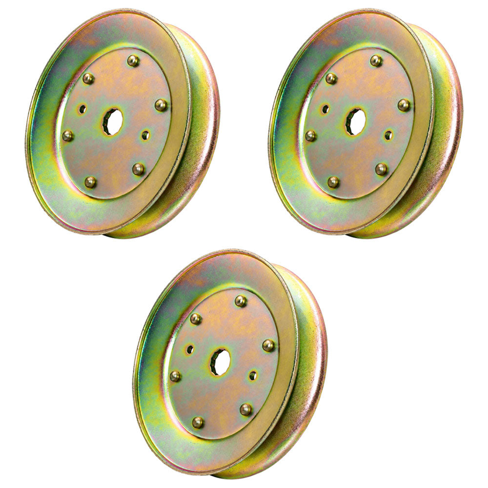 Qty 3: Drive Pulleys Fits Dixon Replaces 44-370