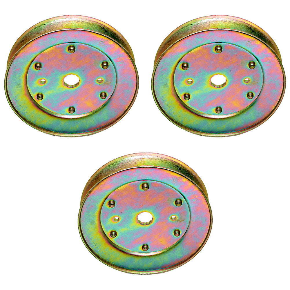 Qty 3: Drive Pulleys Fits Poulan Replaces 532129861