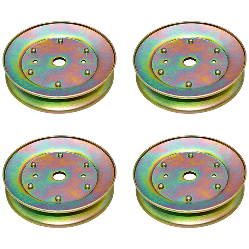 Qty 4: Spindle Pulleys Fits Dixon Replaces 44-370