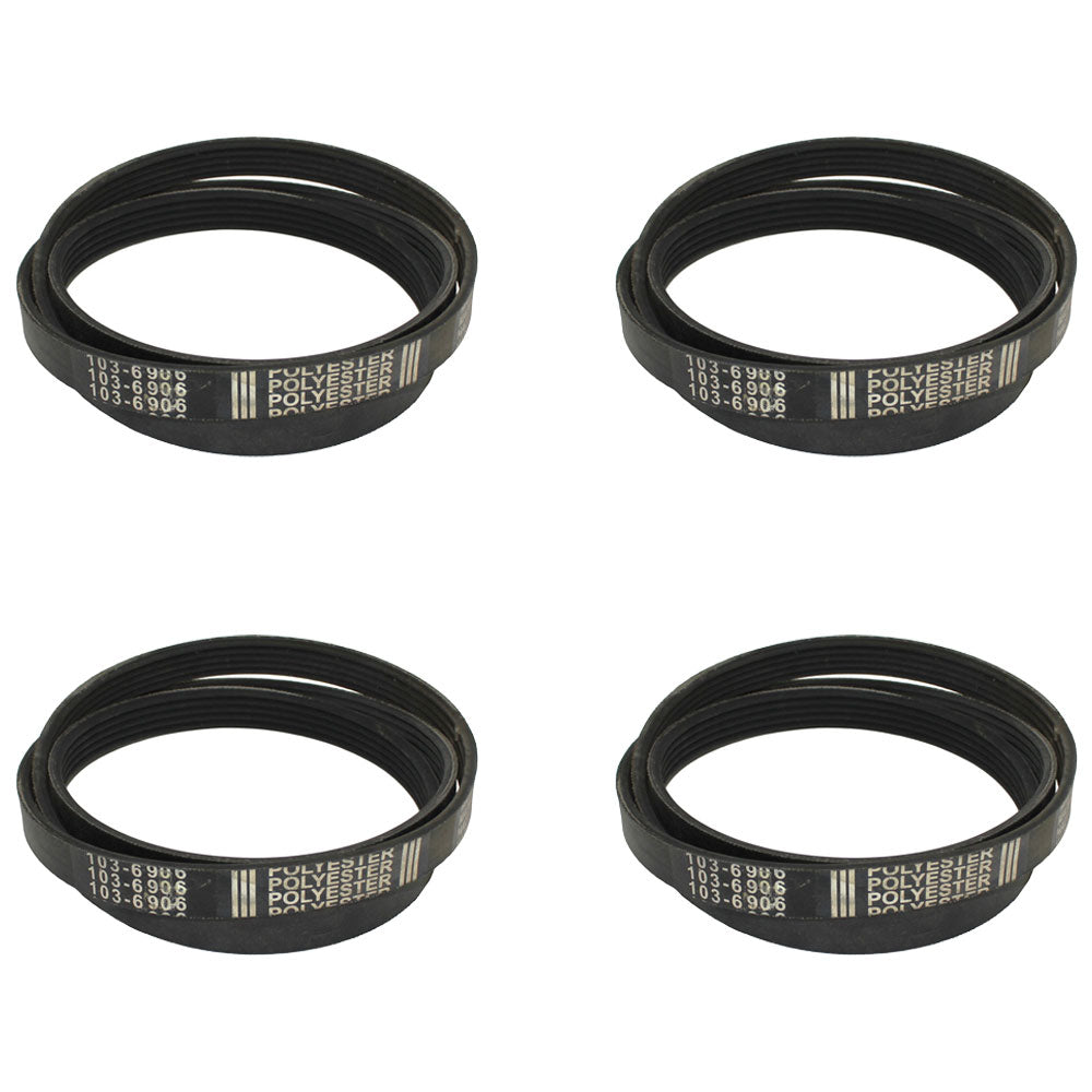 103-6906 Qty 4: Belt Fits Exmark