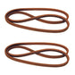 Qty. 2 Drive Belt  Fits Toro Replaces 109-3388