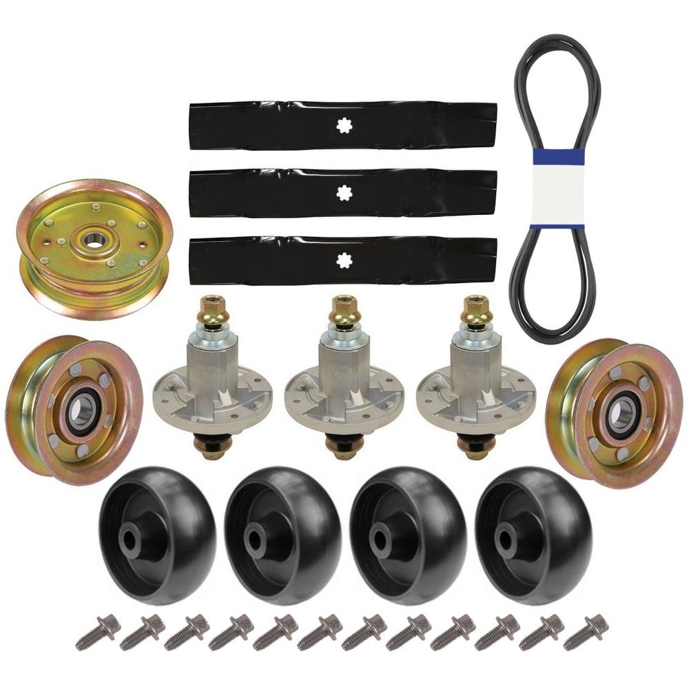 AM137757 Mower Deck Rebuild Kit w/ Bolts Fits John Deere D140 D150 D160 LA145