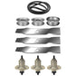 GY20067 Mower Deck Rebuild Kit Fits John Deere 145 D140 D150 D155 D160 LA145