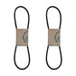 Qty. 2: Drive Belt Fits White Replaces 754-0290