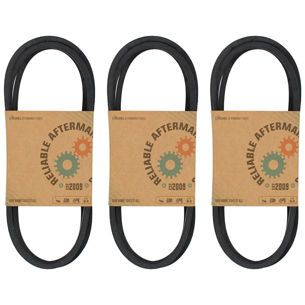 Qty. 3: Drive Belts Fits Deutz Replaces 1673667