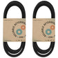 B1174368 Qty 2: Belt
 Fits Poulan DPR22H48STA DPR22H48STB DPR22H48STC LO24H48
