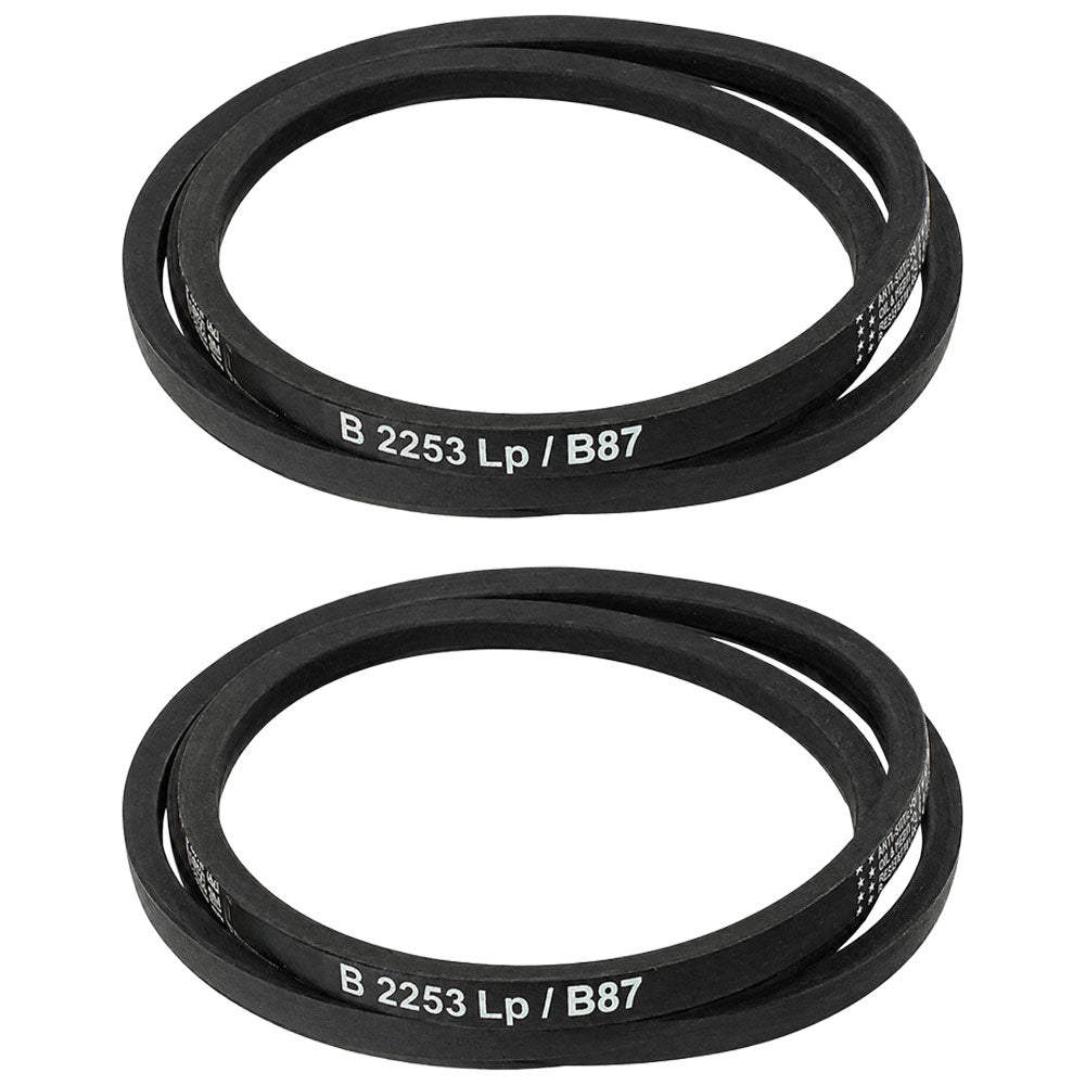 174368 Qty 2: Belt
 Fits Husqvarna GTH2248XPA 954567888 GTH2248XPB 954567888