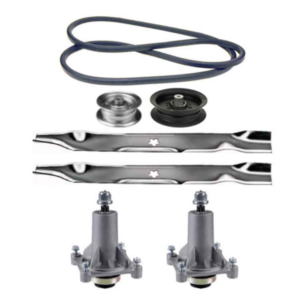 Deck Rebuild Kit Fits Husqvarna Replaces 192870 Belt Made with Aramid Material