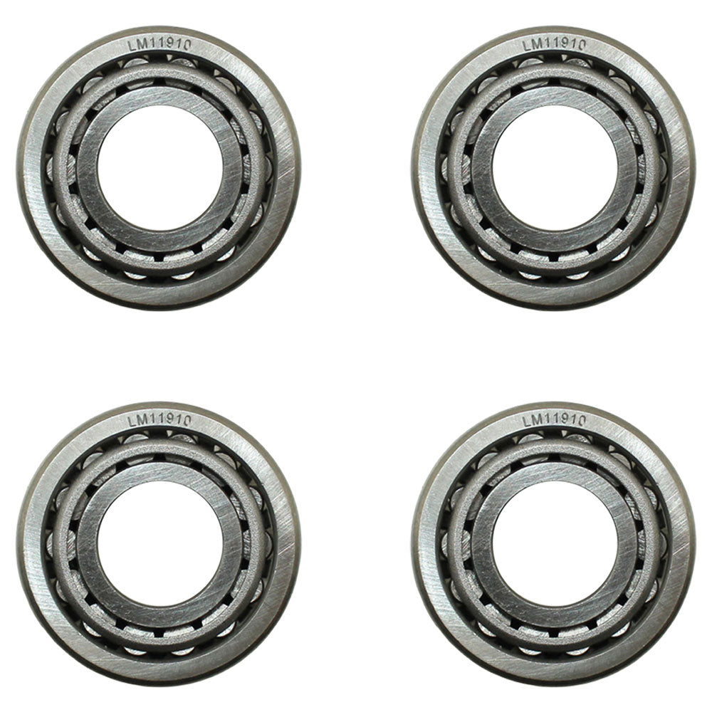 Qty. 4: Bearing Cone & Cup  Fits Case/International Harvester Replaces 473430R91