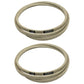 Qty 2: Traction Drive Mower Belt - 1/2" x 108"  Fits Universal Products