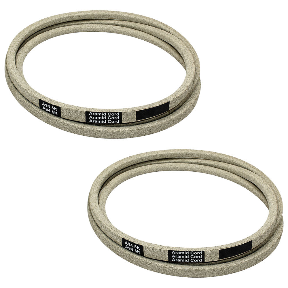 LAB40-0578_x2 Qty 2: Deck Drive Belt Fits Murray M115-42 13AM775S058