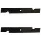 50-3161 Qty 2: Notched High-Lift Blade Fits Windsor