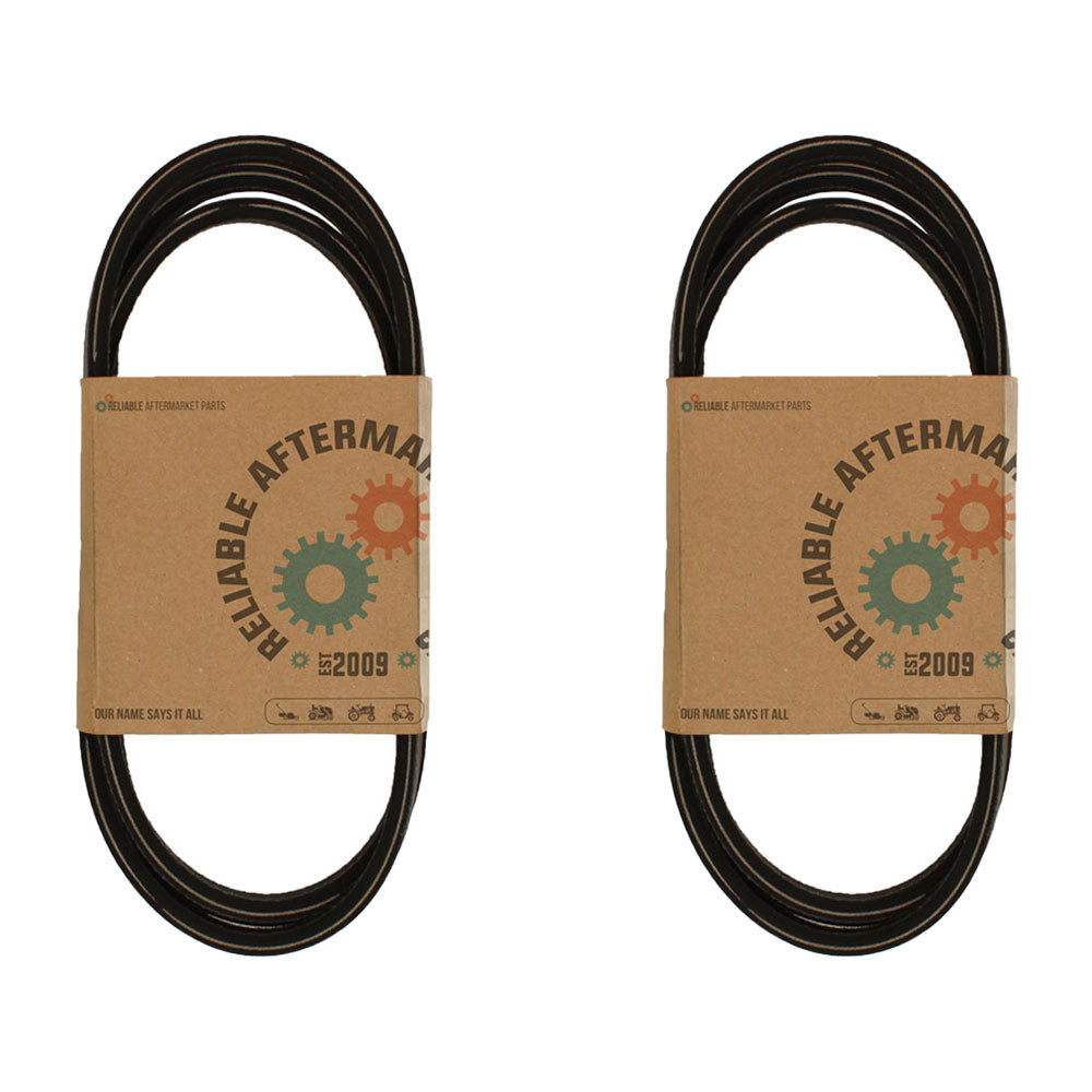 M146479 Qty 2: Deck Drive Belt - 1/2" x 87.4"
 Fits John Deere 1025R 1026R 2020