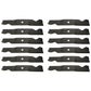 532187254 Qty 12: Blade Fits Poulan PB 24H54 YT (960420039-00)