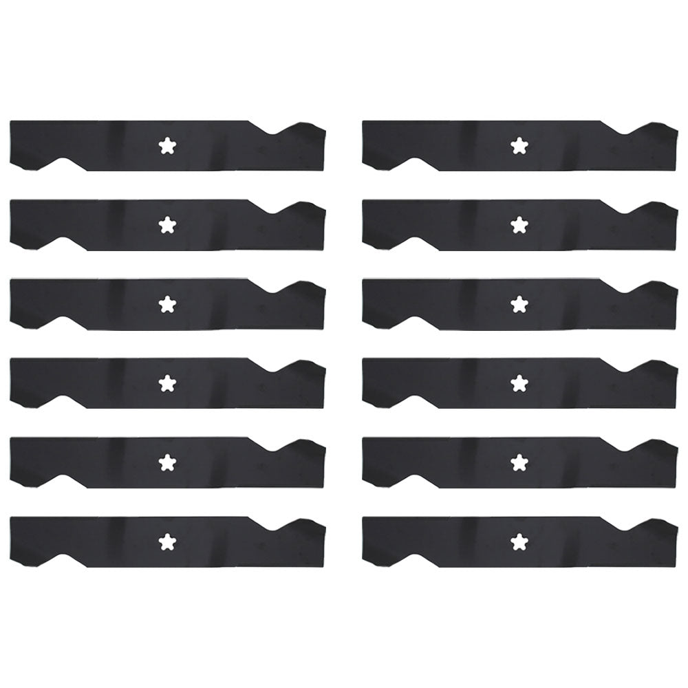 532187254 Qty 12: Blade Fits CRAFTSMAN 917.279220 (YTH 2454 T)