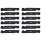 532187254 Qty 12: Blade Fits CRAFTSMAN 917.279220 (YTH 2454 T)