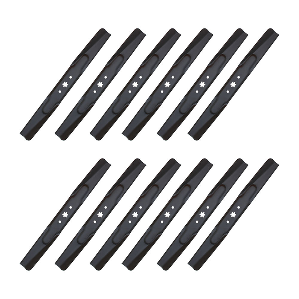 742-04244A Qty 12: Standard Mower Blades Fits MTD