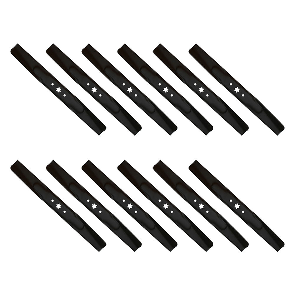 742-04244A Qty 12: Standard Mower Blades Fits MTD