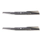 Two (2) 942-04290 Mower Blades Fits Cub Cadet 46" Deck LTX1 Troy-Bilt Horse XP