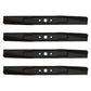 742-04244A Qty 4: Standard Mower Blade Fits MTD