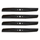 742-04244A Qty 4: Standard Mower Blade Fits MTD