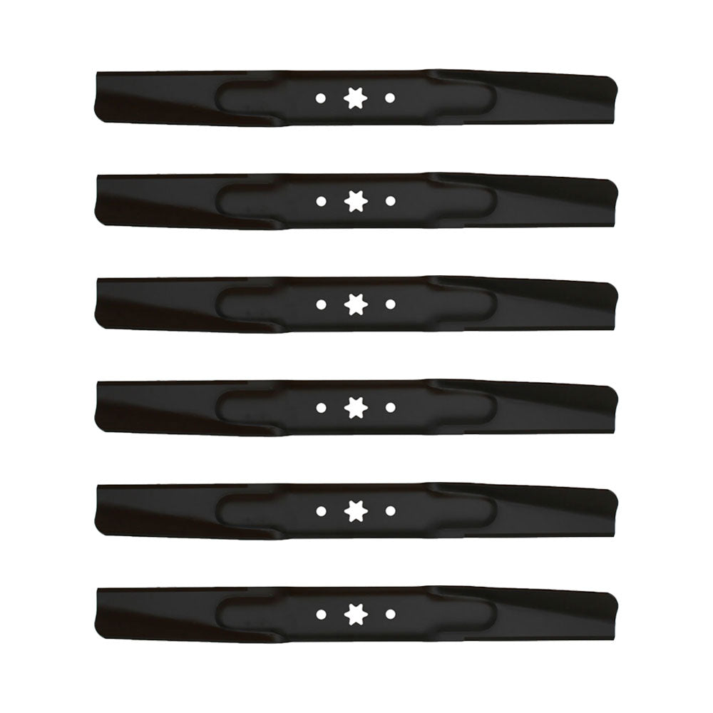 742-04244A Qty 6: Standard Mower Blade Fits MTD