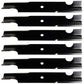 Qty 6: Notched Mower Blade Fits Toro Replaces 107-3196-03