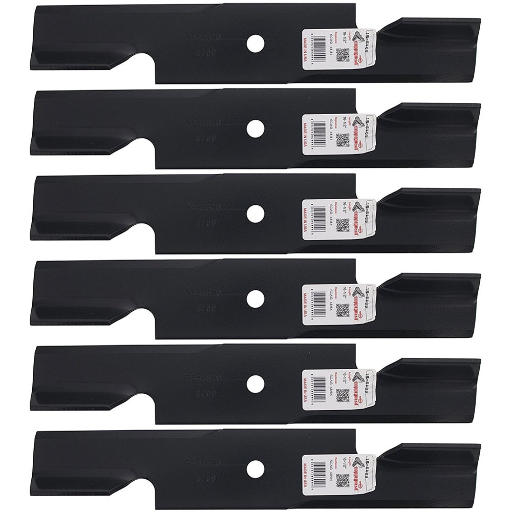 D18086 Qty 6: Notched Mower Blade Fits Great Dane