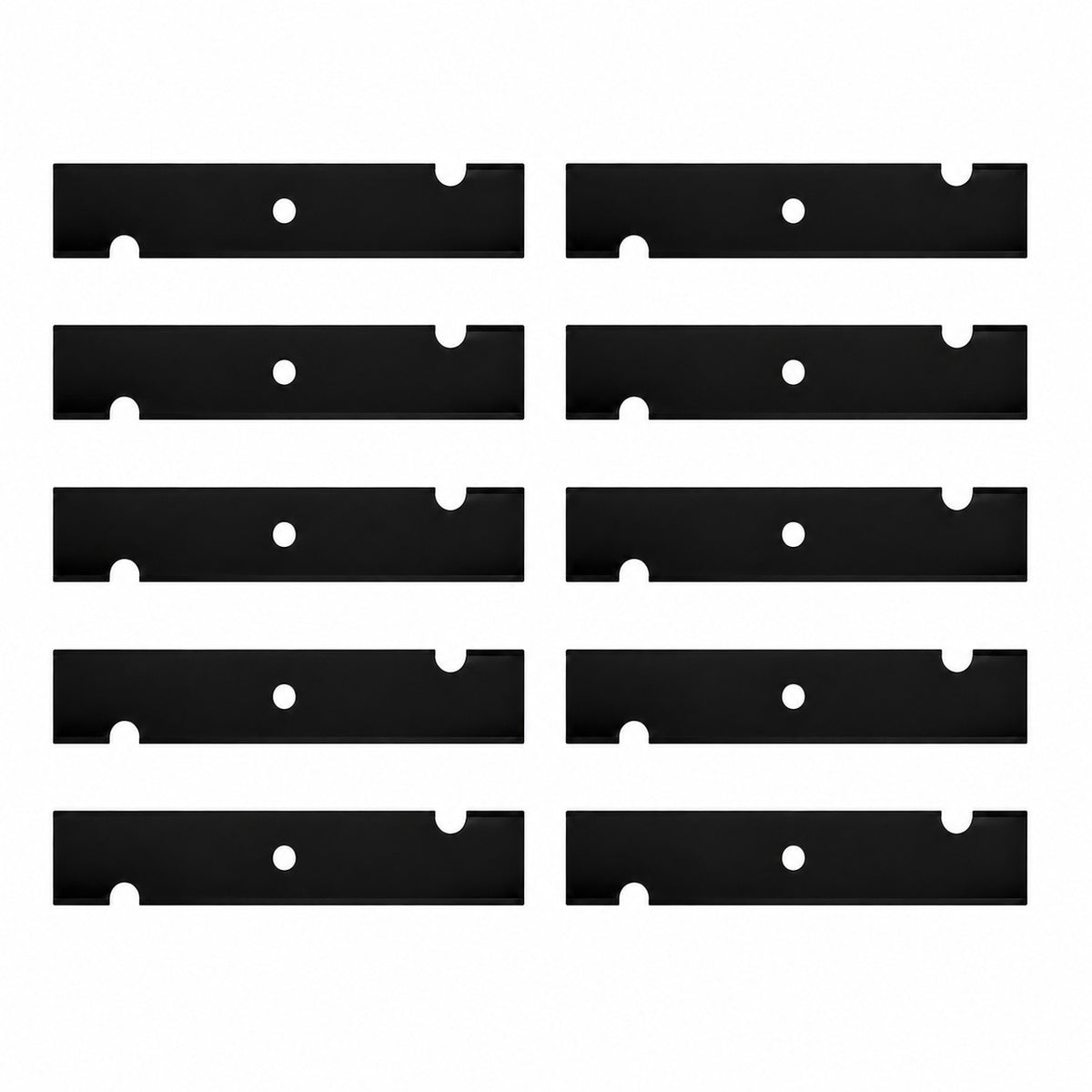 539 10 60-40 Qty 10: Notched Mower Blade
 Fits Husqvarna