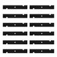 038-5350-00 Qty 12: Notched Mower Blade Fits Bad Boy