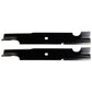 038-5350-00 Qty 2: Notched Mower Blade
 Fits Bad Boy