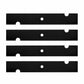 21871 Qty 4: Notched Mower Blade
 Fits Universal Products
