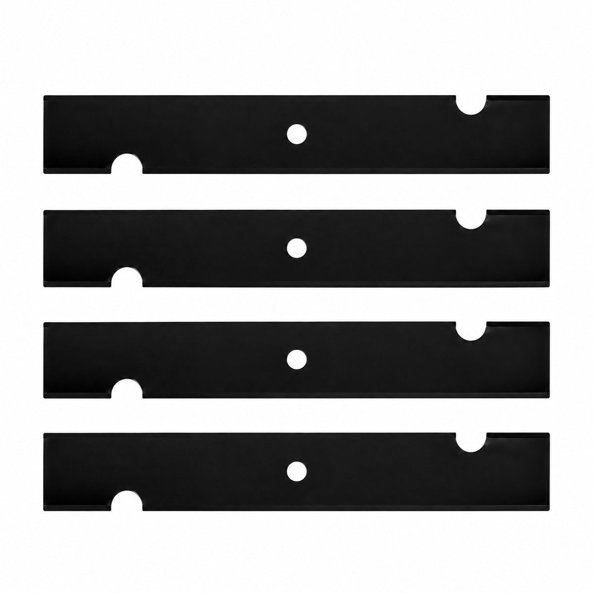 21871 Qty 4: Notched Mower Blade
 Fits Universal Products