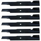 Six 482529 48110 481706 482877 Blades for SCAG 48" Tiger Fits Cub